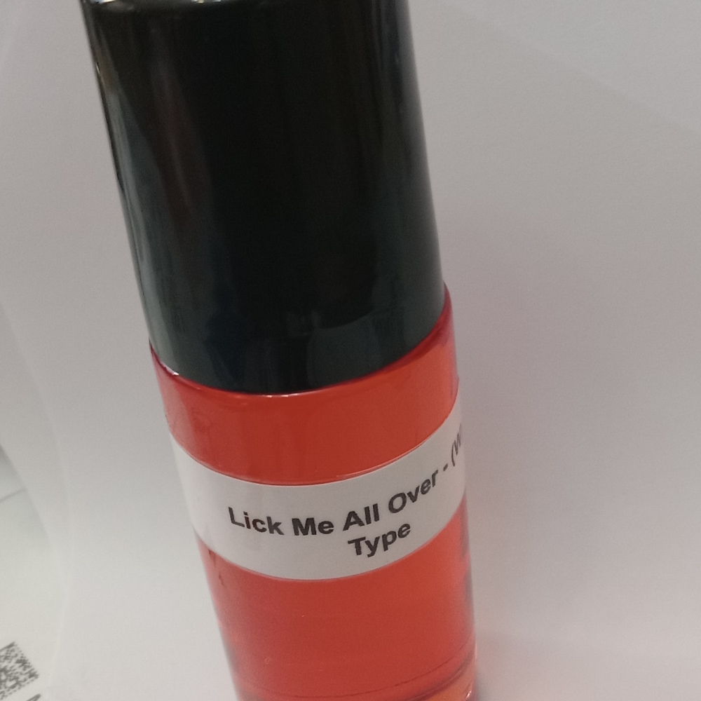 Lick me all over body oil